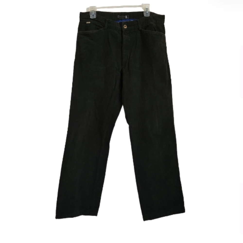 TED BAKER LONDON MEN'S GRIPPER PANTS BLACK SZ 34R